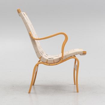 Bruno Mathsson, armchair, "Eva", Dux, late 20th century.