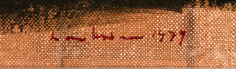 Tero Laaksonen, öljy kankaalle, signeerattu ja päivätty 1979.