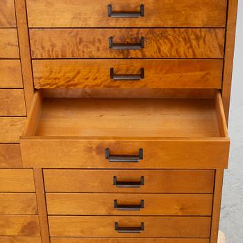 A filing cabinet, mid-20th Century.