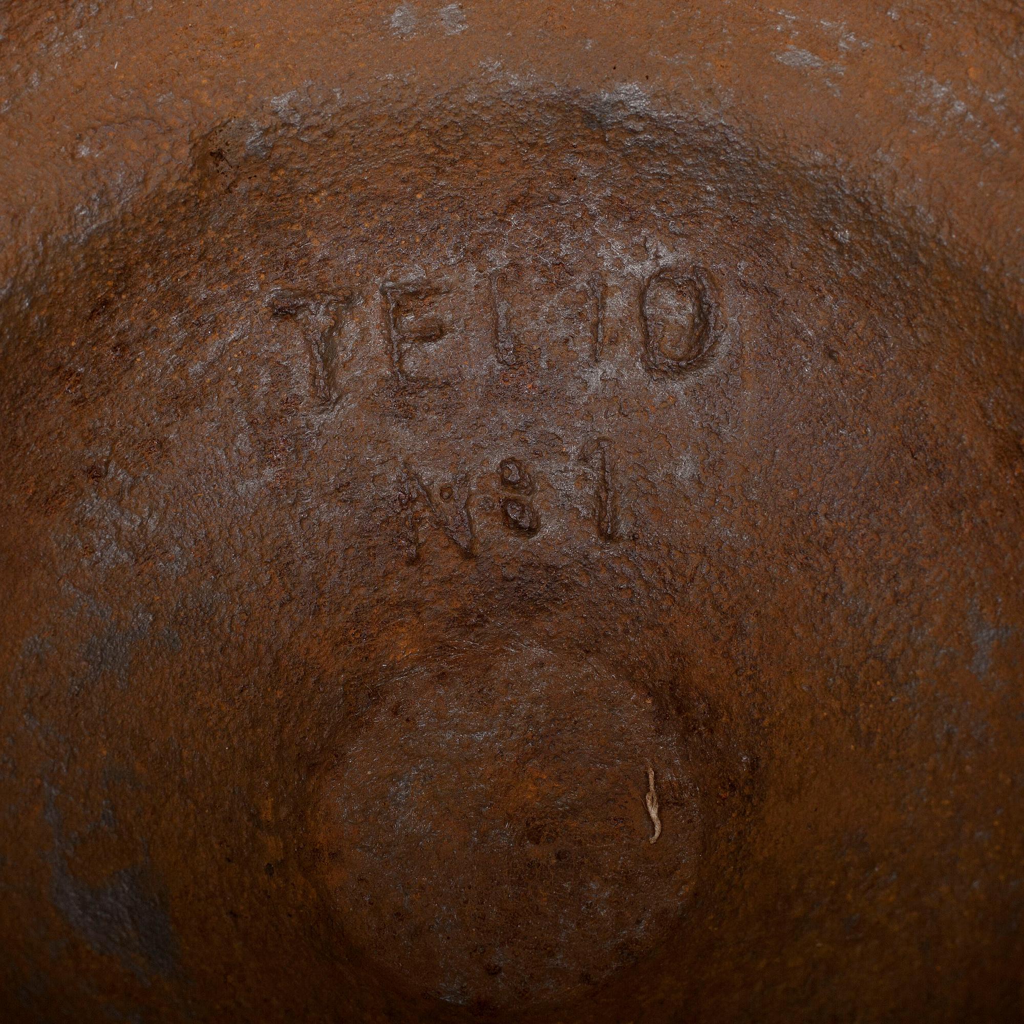 TRÄDGÅRDSURNA, gjutjärn, 1900-tal.