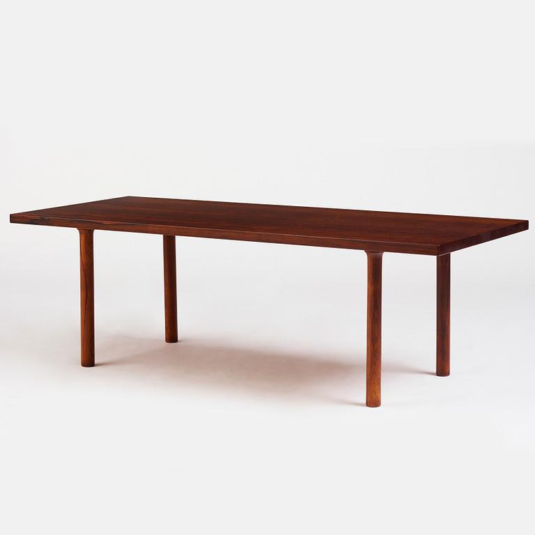 Hans J. Wegner, a palisander sofa table, 'AT-12', Andreas Tuck, Denmark 1950-60s.