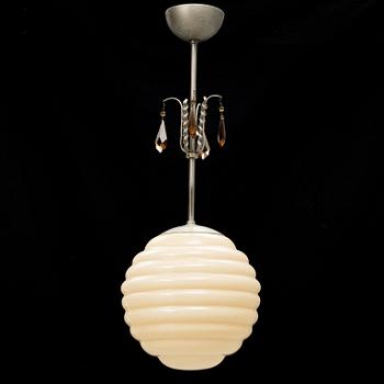 A Swedish Grace ceiling lamp, 1920's/30's.