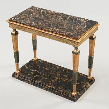KONSOLBORD. Sengustaviansk, omkring år 1800.