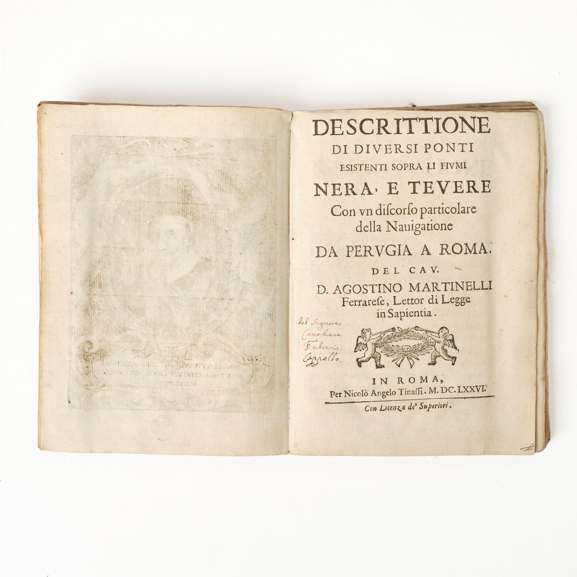 Bridges & Architecture, with engraved plates, 1676 & 1762.
