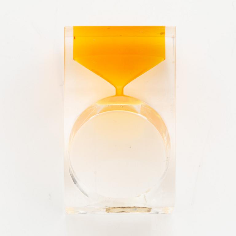Siv Lagerström, three rings, acrylic plastic, 1970s.