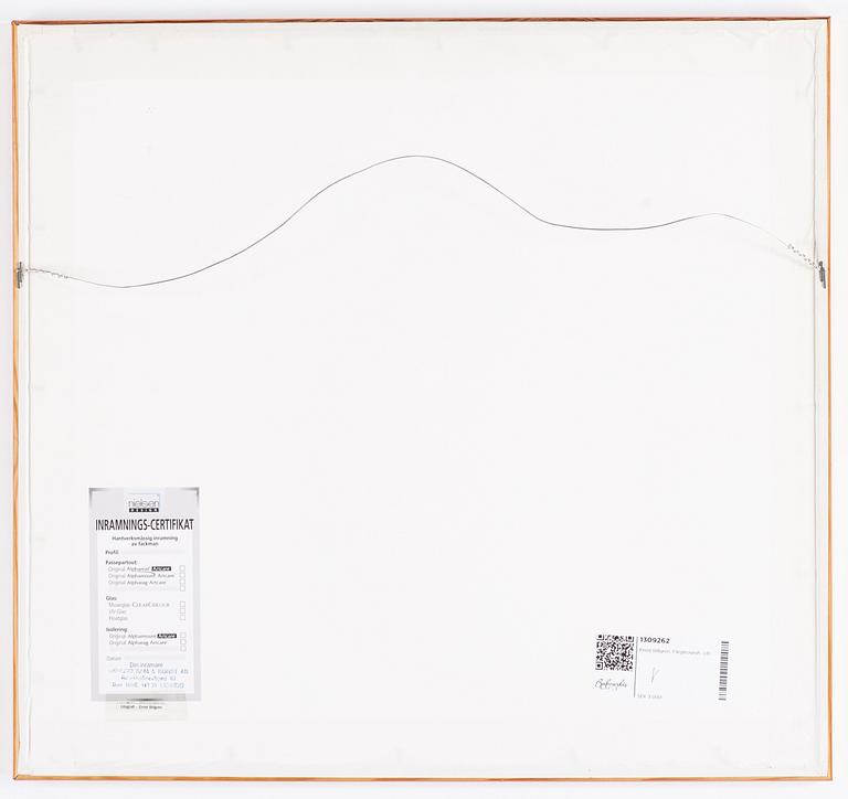 Ernst Billgren, lithograph in colors, signed and numbered 51/300.