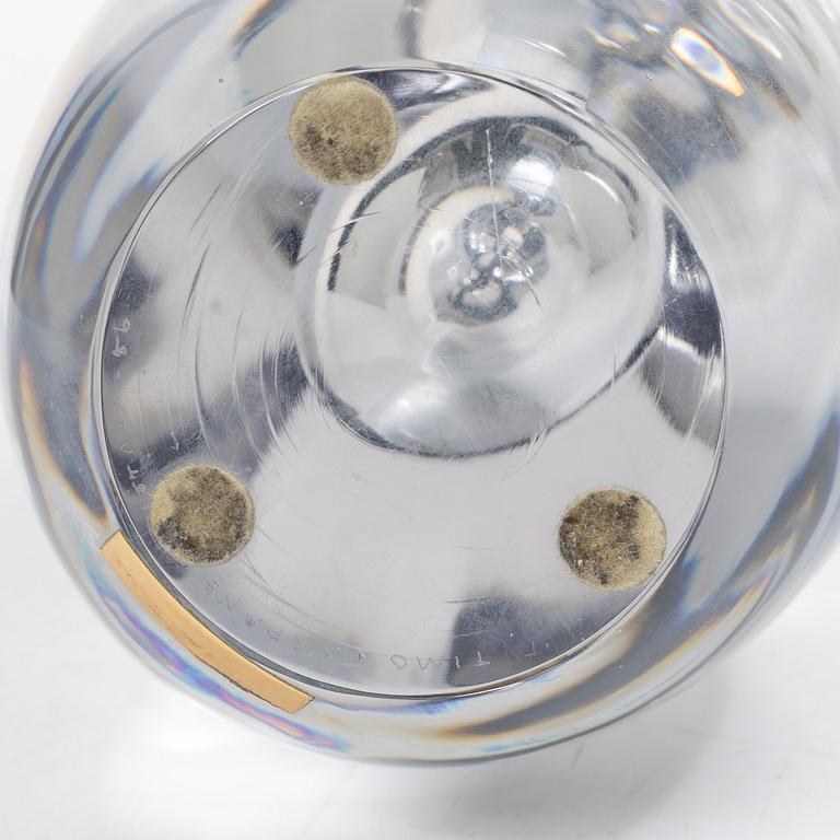 Timo Sarpaneva, skulptur/vas, "Orkidea", Iittala, Finland, 1956.