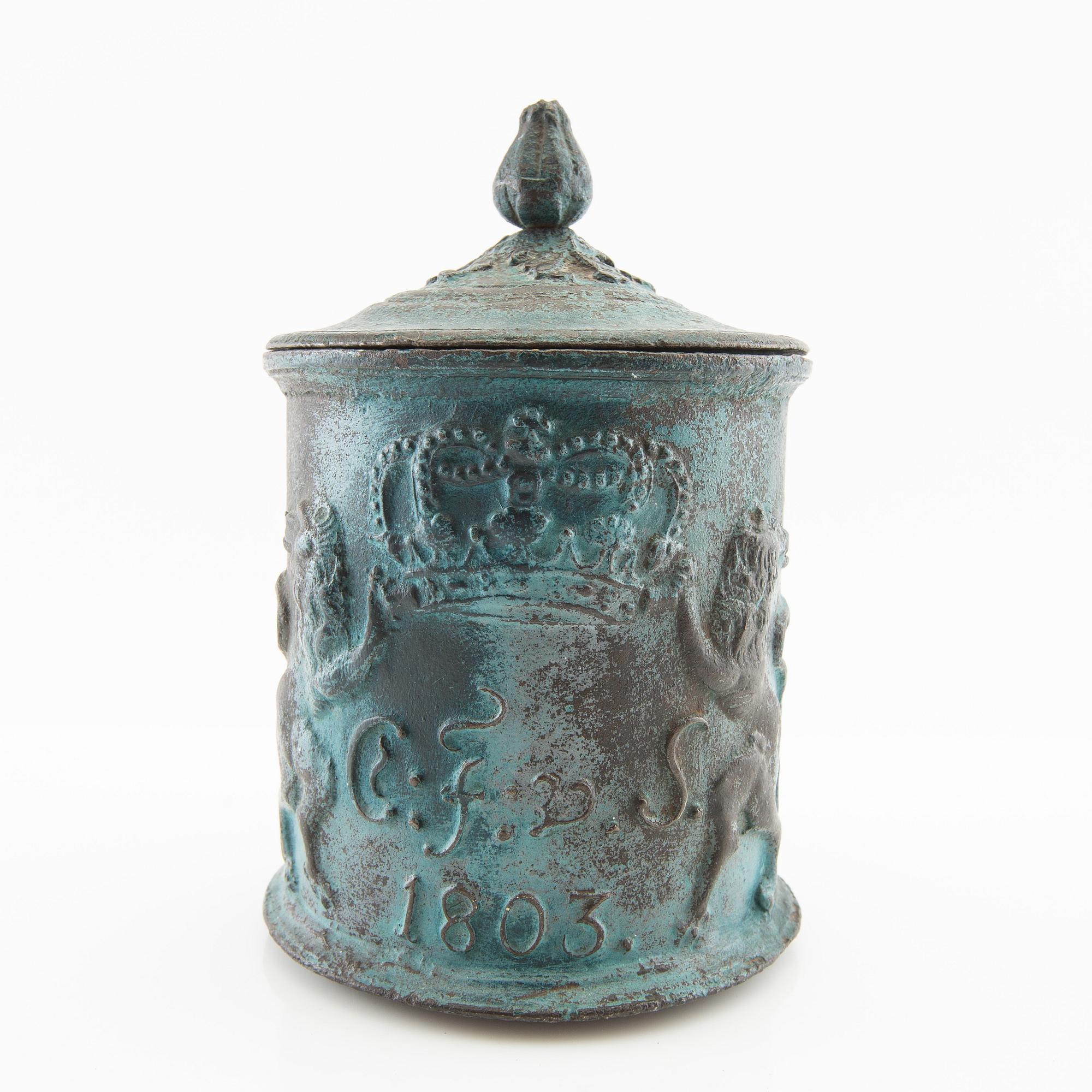 Tobacco tins 3 pcs., including Hällefors factory 20th century.