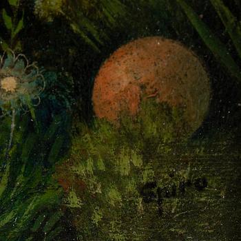 GEORGES SPIRO, oil on panel, signed.