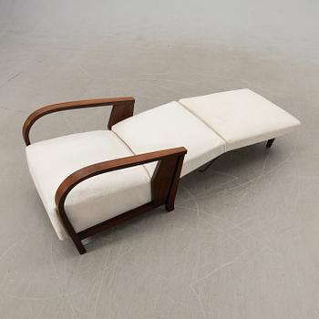 Armchair/bed, Art Deco, first half of the 20th century.