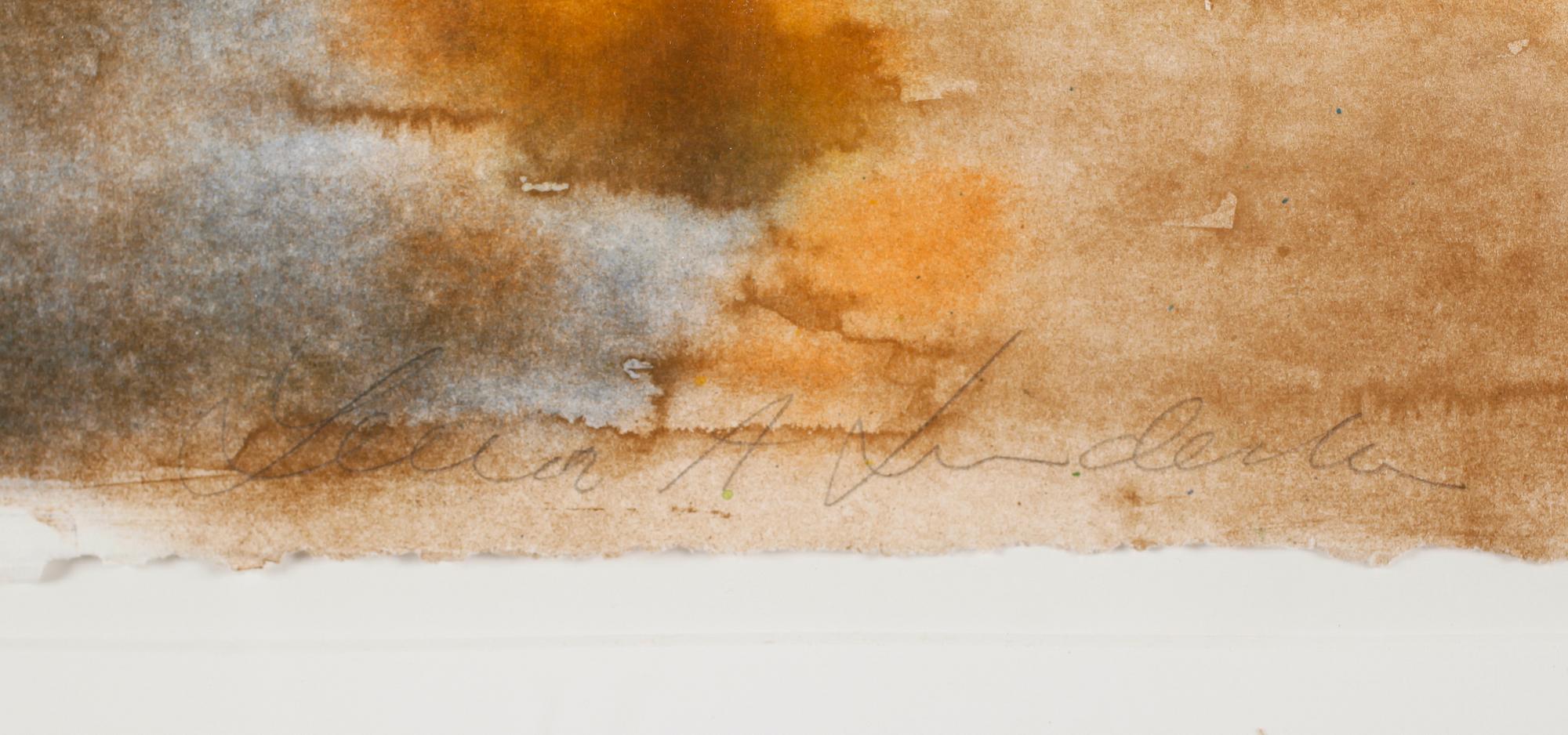 LENA LINDERHOLM, färglitografi, signerad, numrerad 117/175.