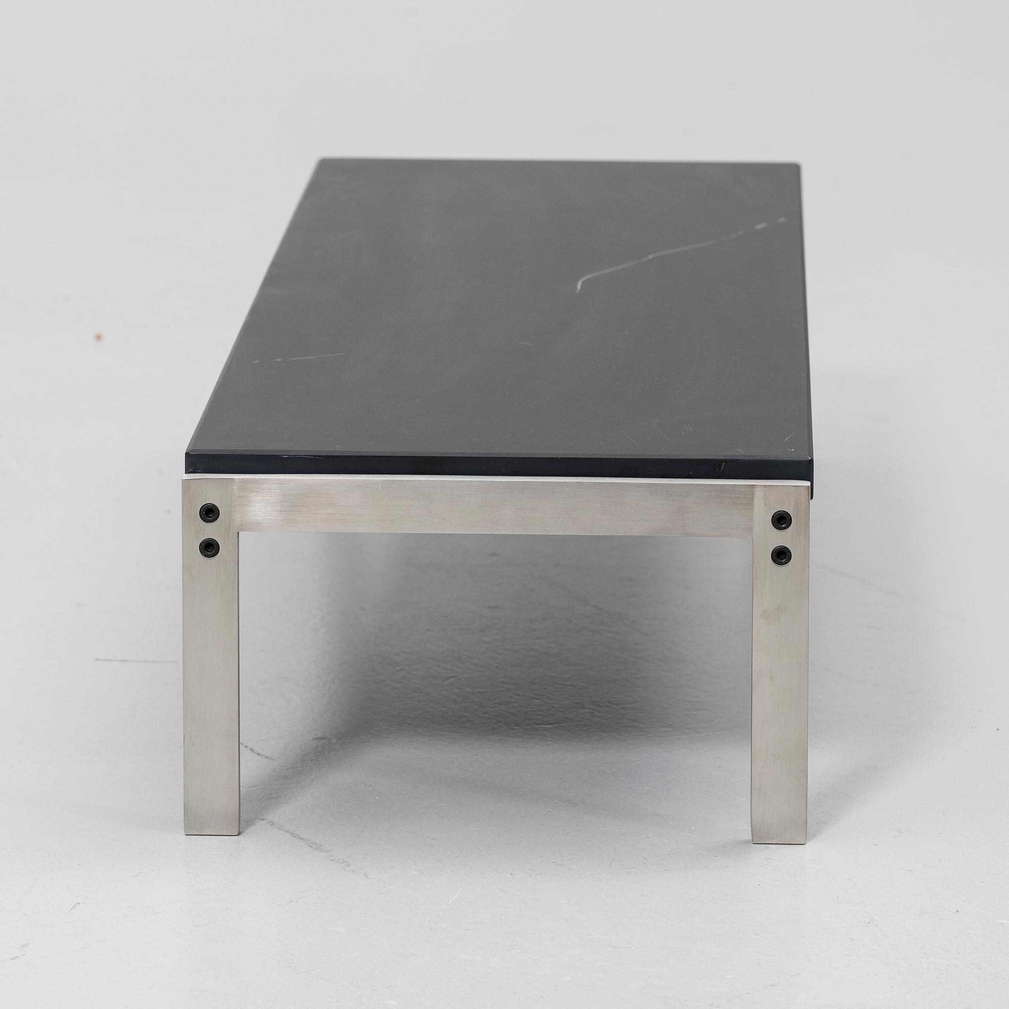Poul Kjaerholm, Side table, “PK62”, Fritz Hansen, Denmark, 2018.