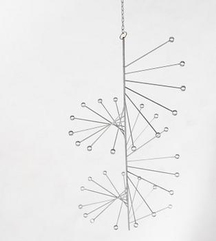 Poul Kjaerholm, ljuskrona, "PK 101", E. Kold Christensen, Danmark, 1960-tal.