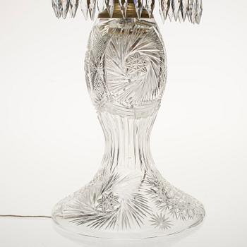 BORDSLAMPA, 1900-talets senare hälft.