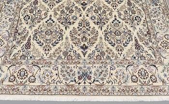 Matta, Figural Nain part silk s.k 9 LAA, ca 230 x 197 cm.