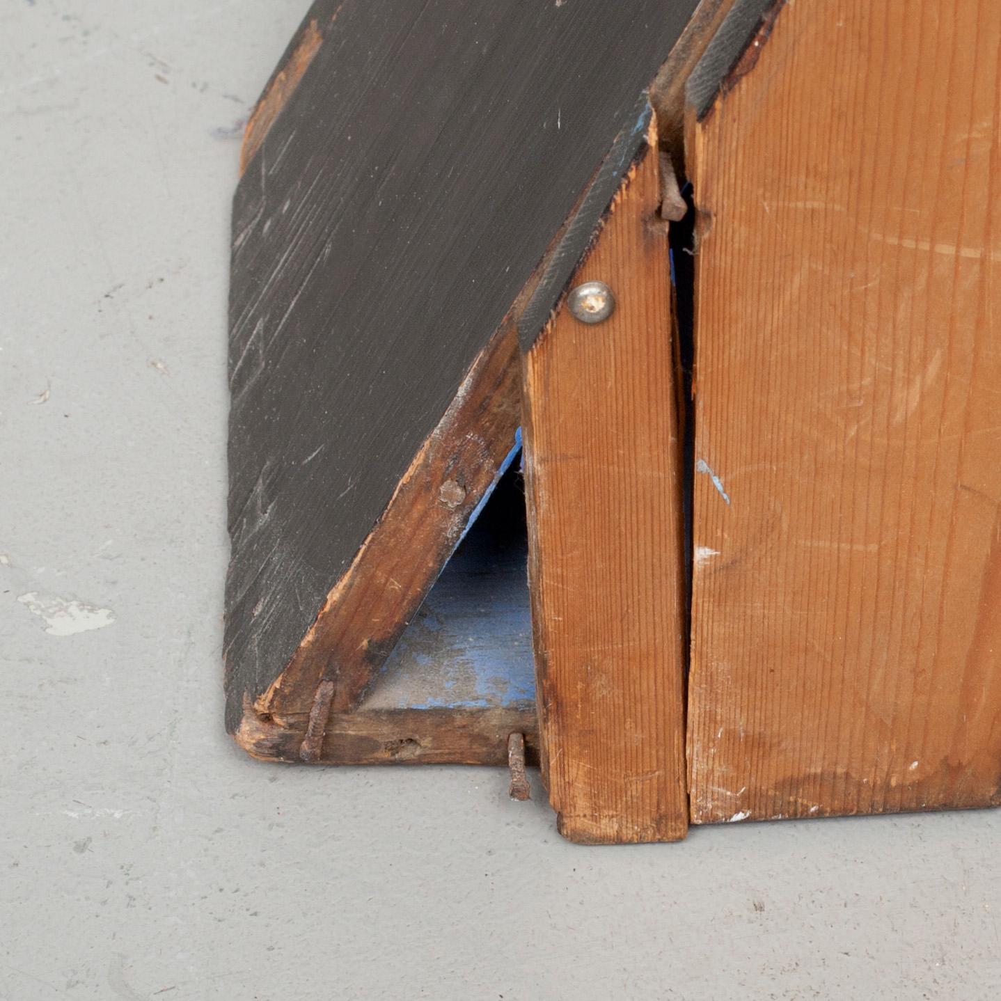 VÄGGHYLLA, allmoge, sannolikt Danmark 1800-tal.