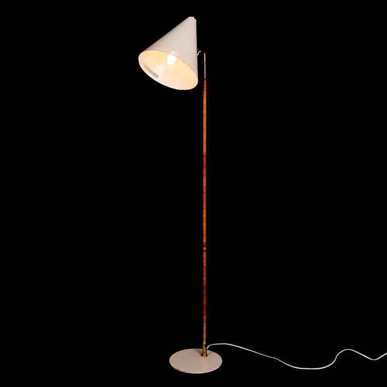 A mid-20th century 'K10-10' standard lamp for Taito, Finland.