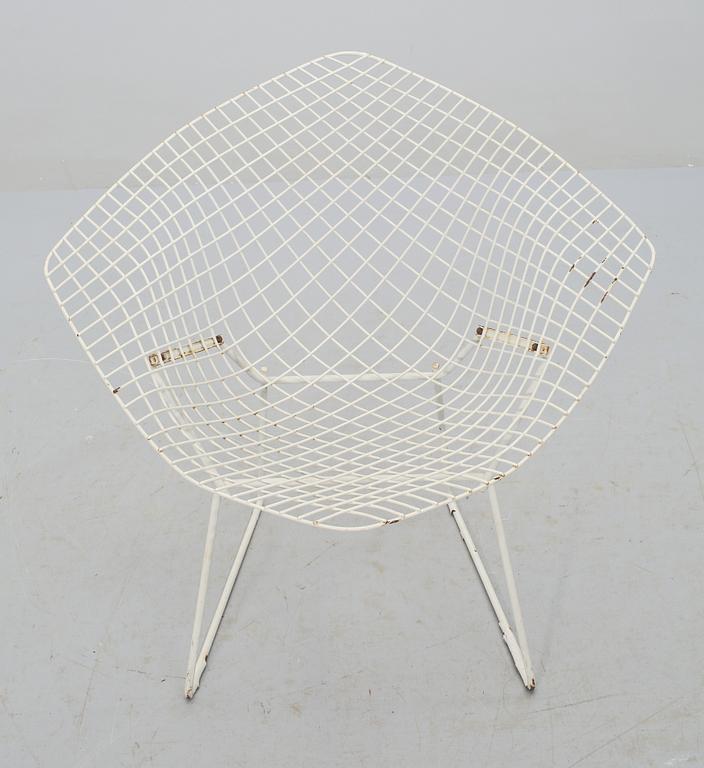 STOL, "Diamond chair", Harry Bertoia, 1900-talets andra hälft.