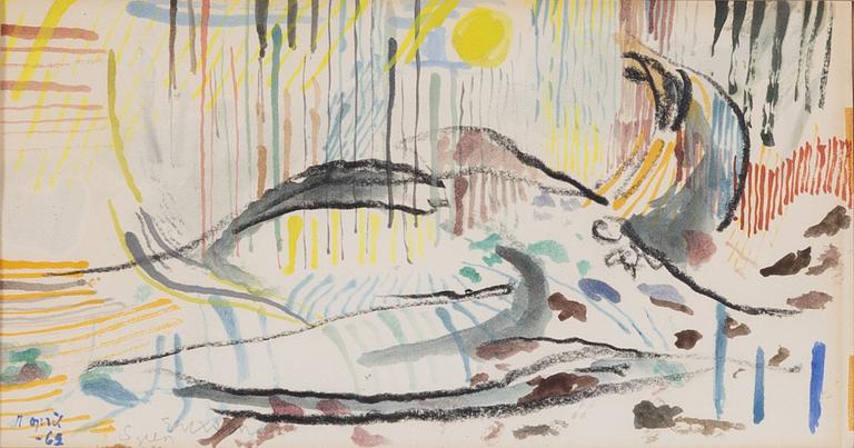 Sven X:et Erixson, Mountain landscape.