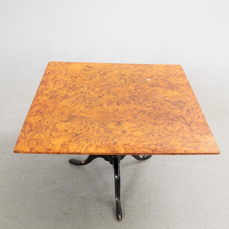 Folding table, early 19th century.