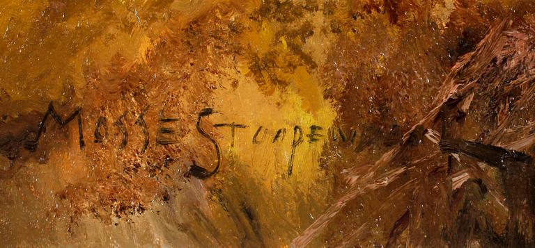 MOSSE STOOPENDAAL, olja på duk. Sign.