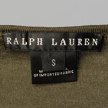 A cardigan and two top by Ralph Lauren.