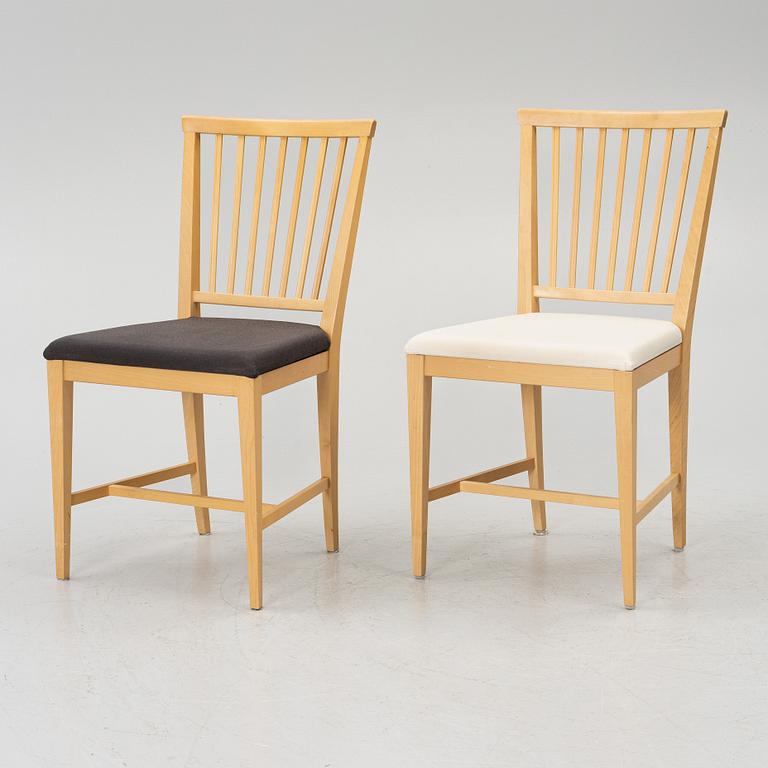 Carl Malmsten, matgrupp, 9 delar, "Vardags", Stolab, 2013.