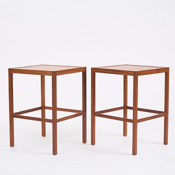 Nordiska Kompaniet, a sideboard with tables and a serving trolley, Sweden 1950s.