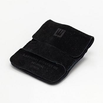 Björn Weckström, ring, "Broken Leaf", 14K gold.