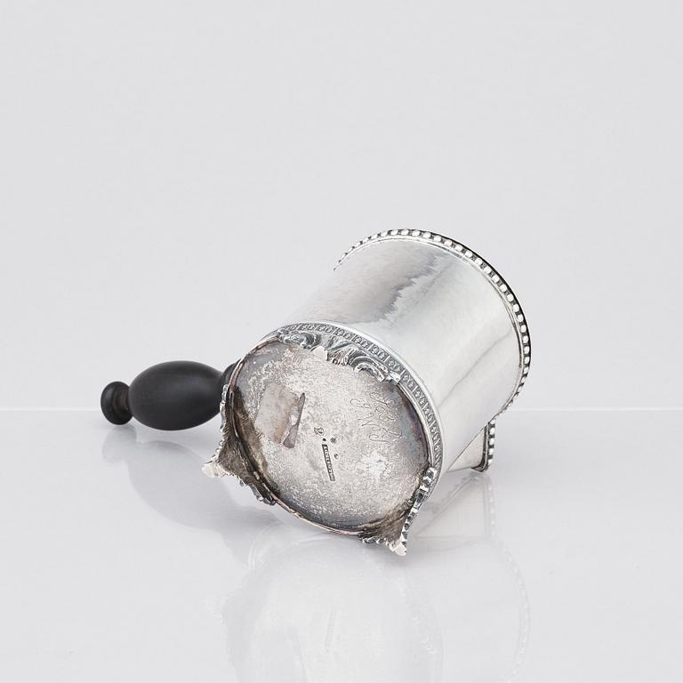 Johan Malmstedt, mjölkkanna, silver, Göteborg 1785. Gustaviansk.