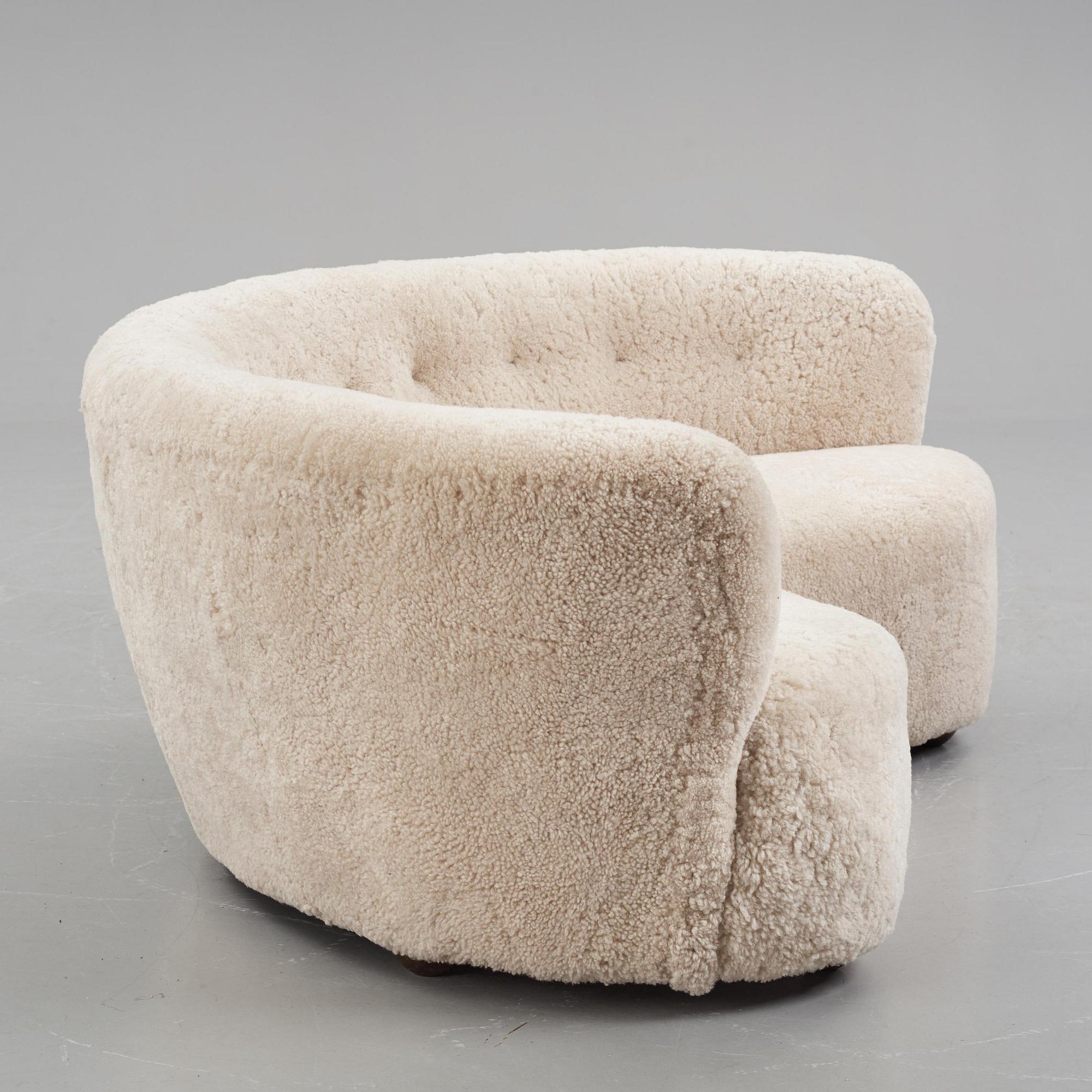 Scandinavian Modern, a sofa, mid-20th century.