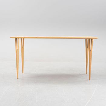 Bruno Mathsson, a birch-veneered dining table from Bruno Mathsson International.