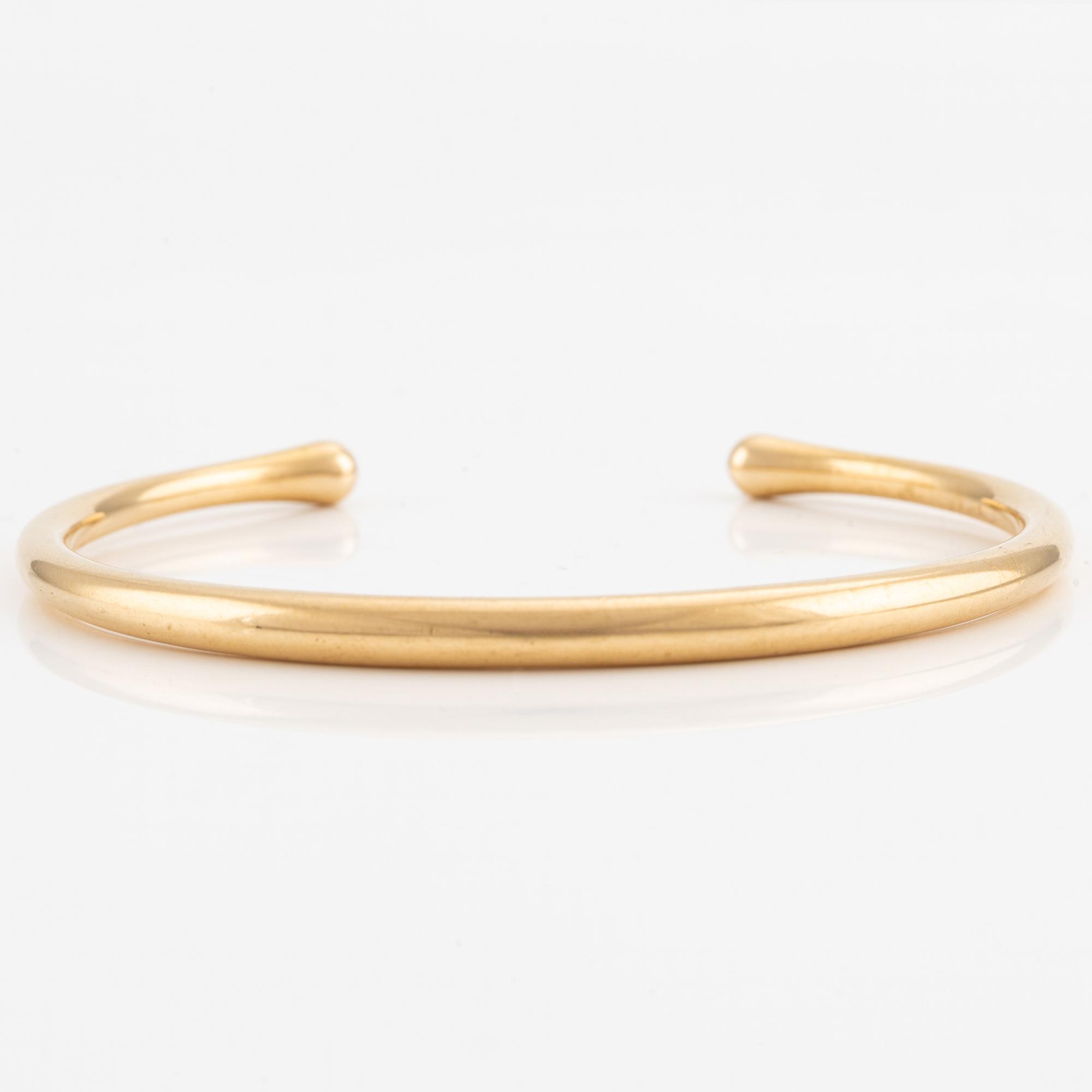Georg Jensen, bracelet, 18K gold, model 1150.