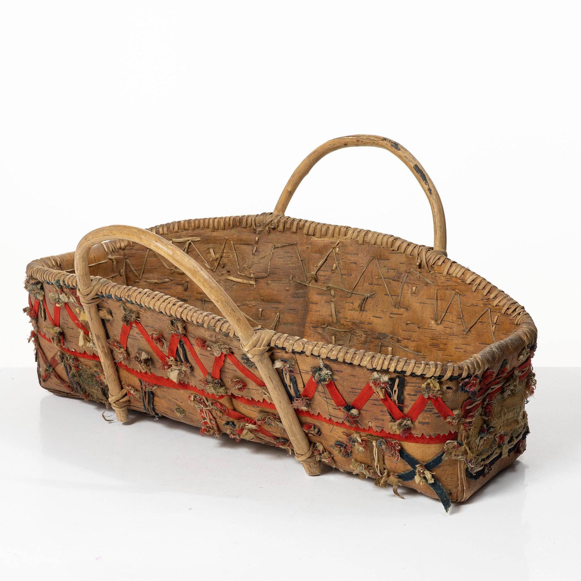 Dopkass, allmoge, sammolikt Dalarna, 1700/1800-tal.
