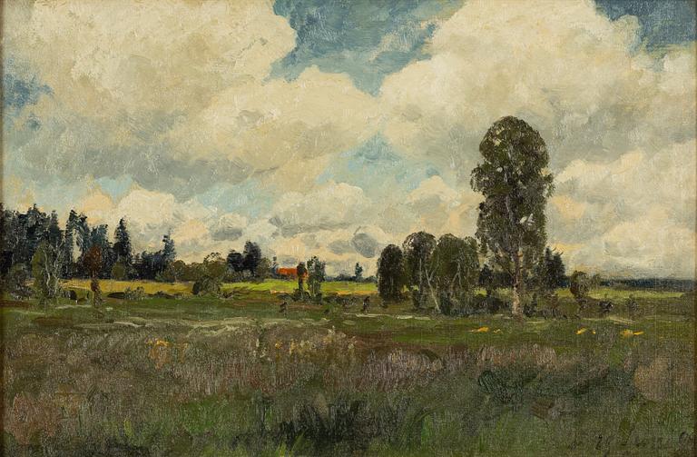 Karl Küstner, Summer Landscape.