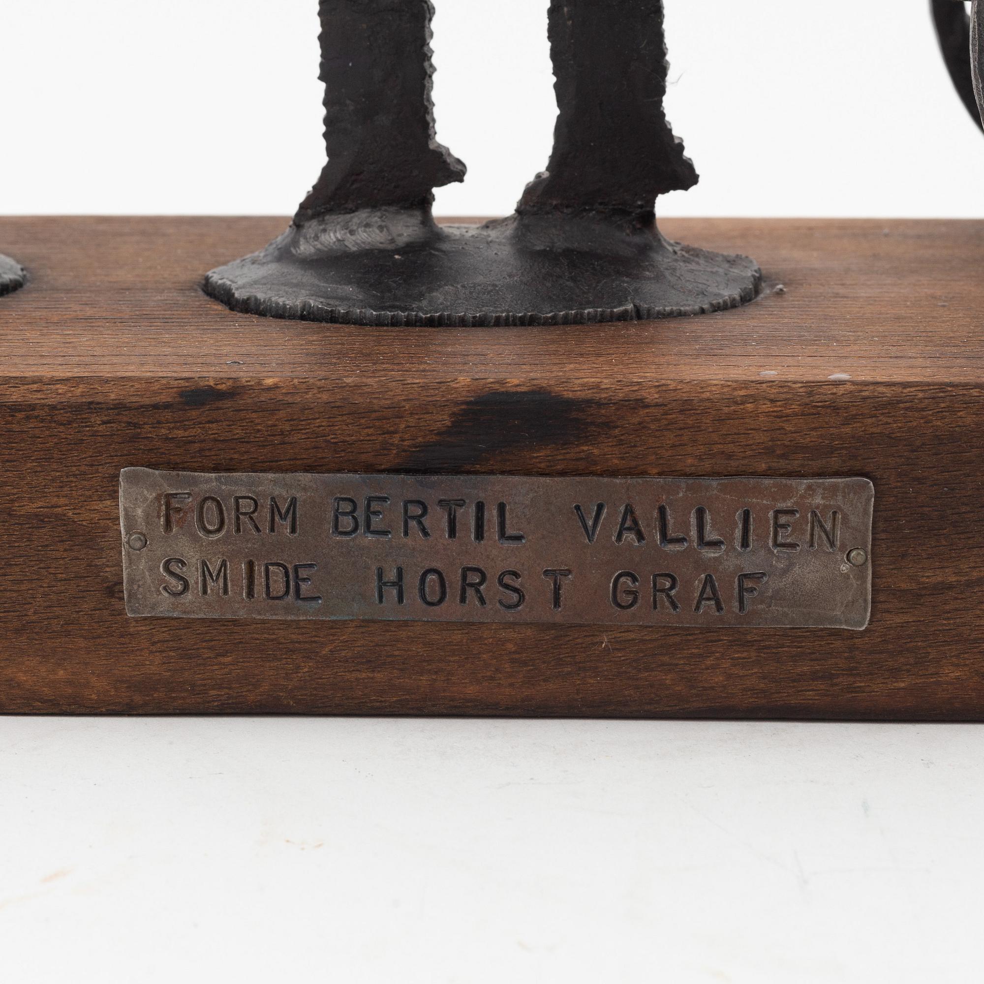 Bertil Vallien and Horst Graf, a sculpture, Boda Smide.