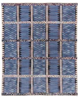 191. Marianne Richter, a carpet, 'Josefina, blå', tapestry weave, ca 264 x 211 cm, signerad AB MMF MR.