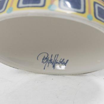 Björn Wiinblad, two vases, including 'Eva', rosendahl Design Group, Denmark.