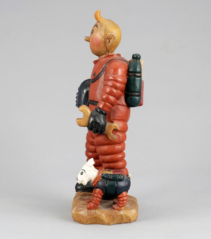 TRÄFIGUR, Tintin, 1900-talets andra hälft.