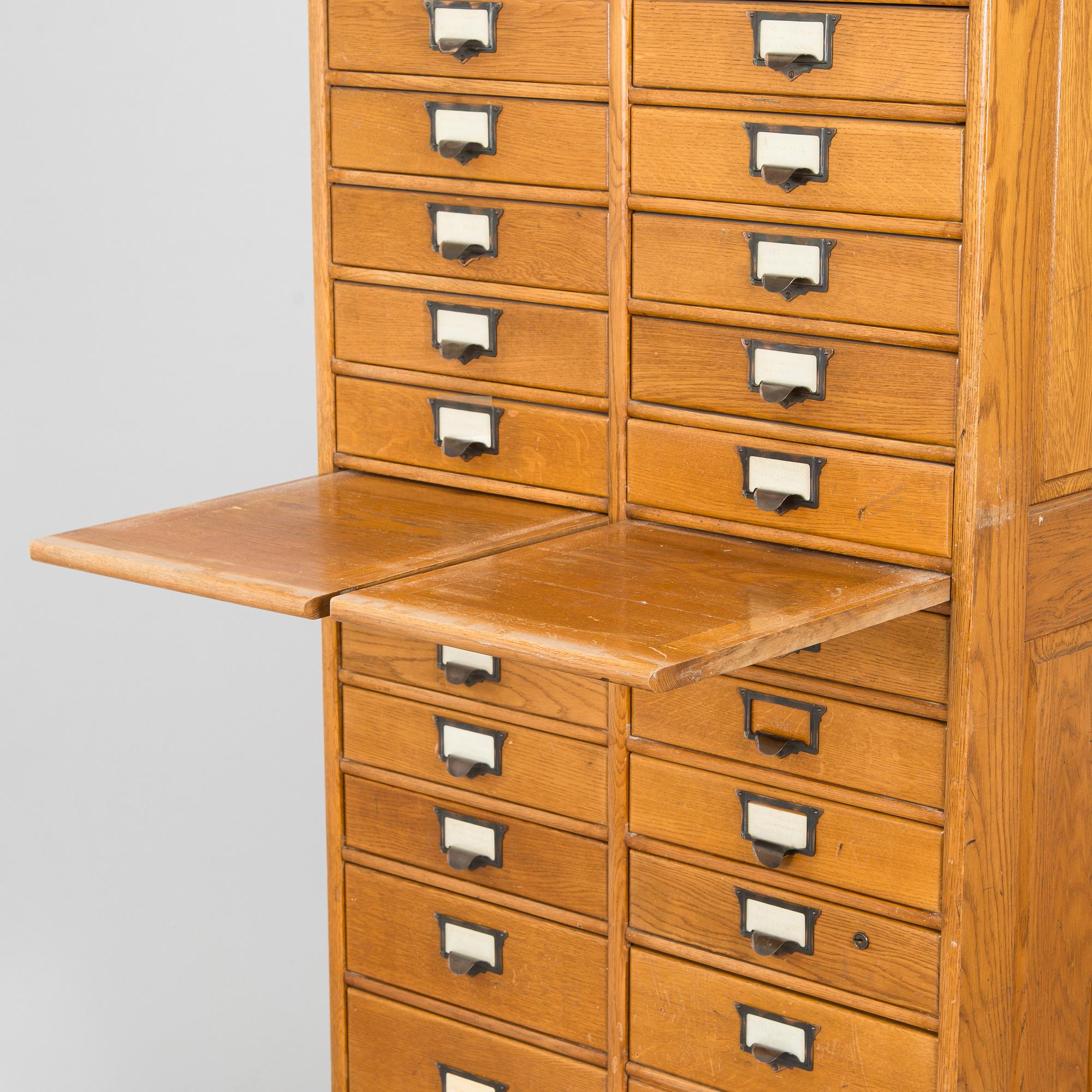 An 1920s/30s archive cabinet, Billnäs.