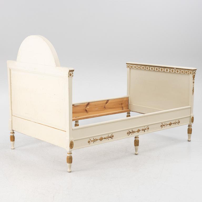 Säng, Stockholmsarbete, omkring år 1800, Sengustaviansk.