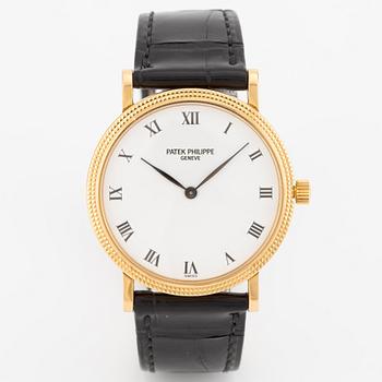 Patek Philippe, Calatrava, wristwatch, 33 mm.