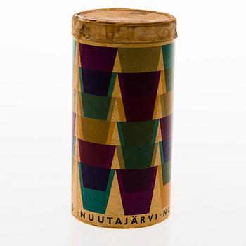 KAJ FRANCK, A set of six Kimara drinking glasses 2744, in Toive packaging, Notsjö, Nuutajärvi Finland, mid-20th century.