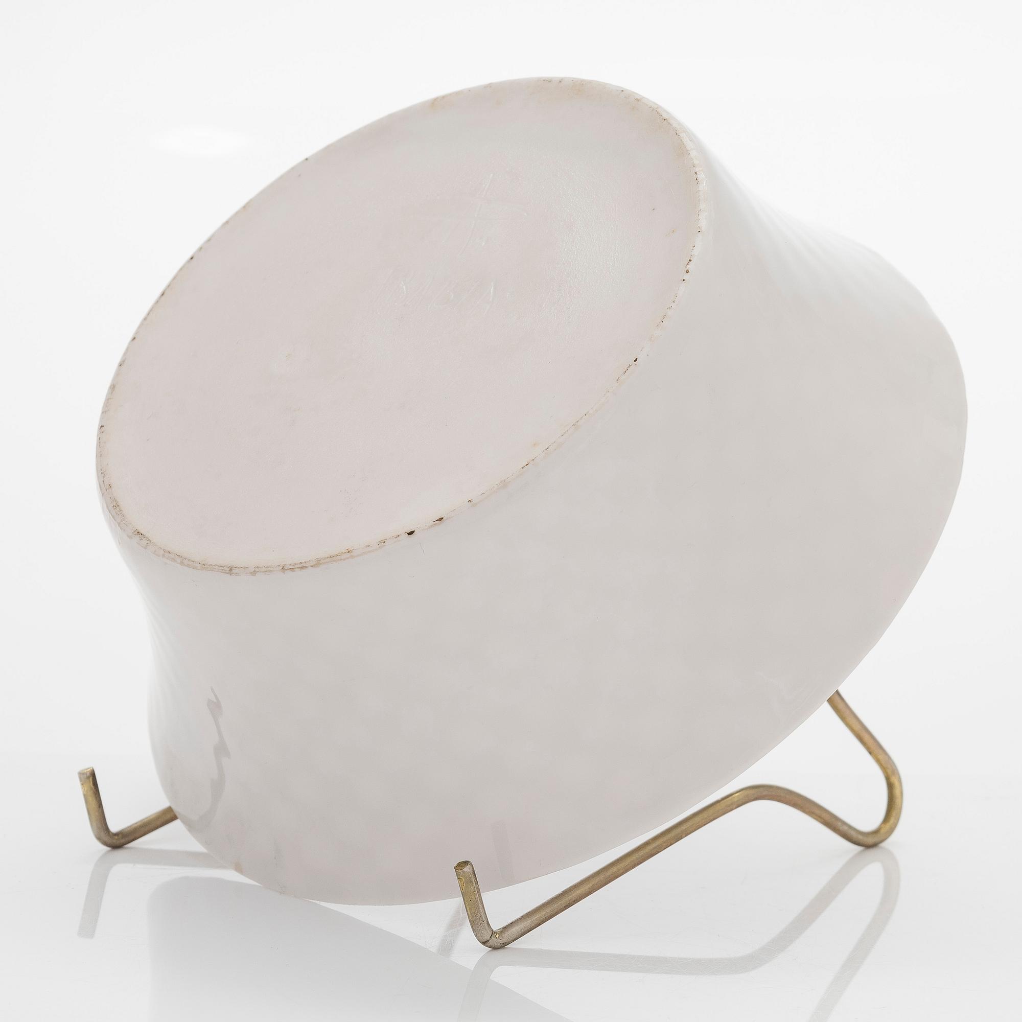 Aune Siimes, malja, posliinia, signeerattu AS Arabia.