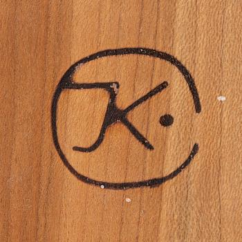 A 'Solitär' mahogany cabinet by John Kandell for Källemo, designed 1981.