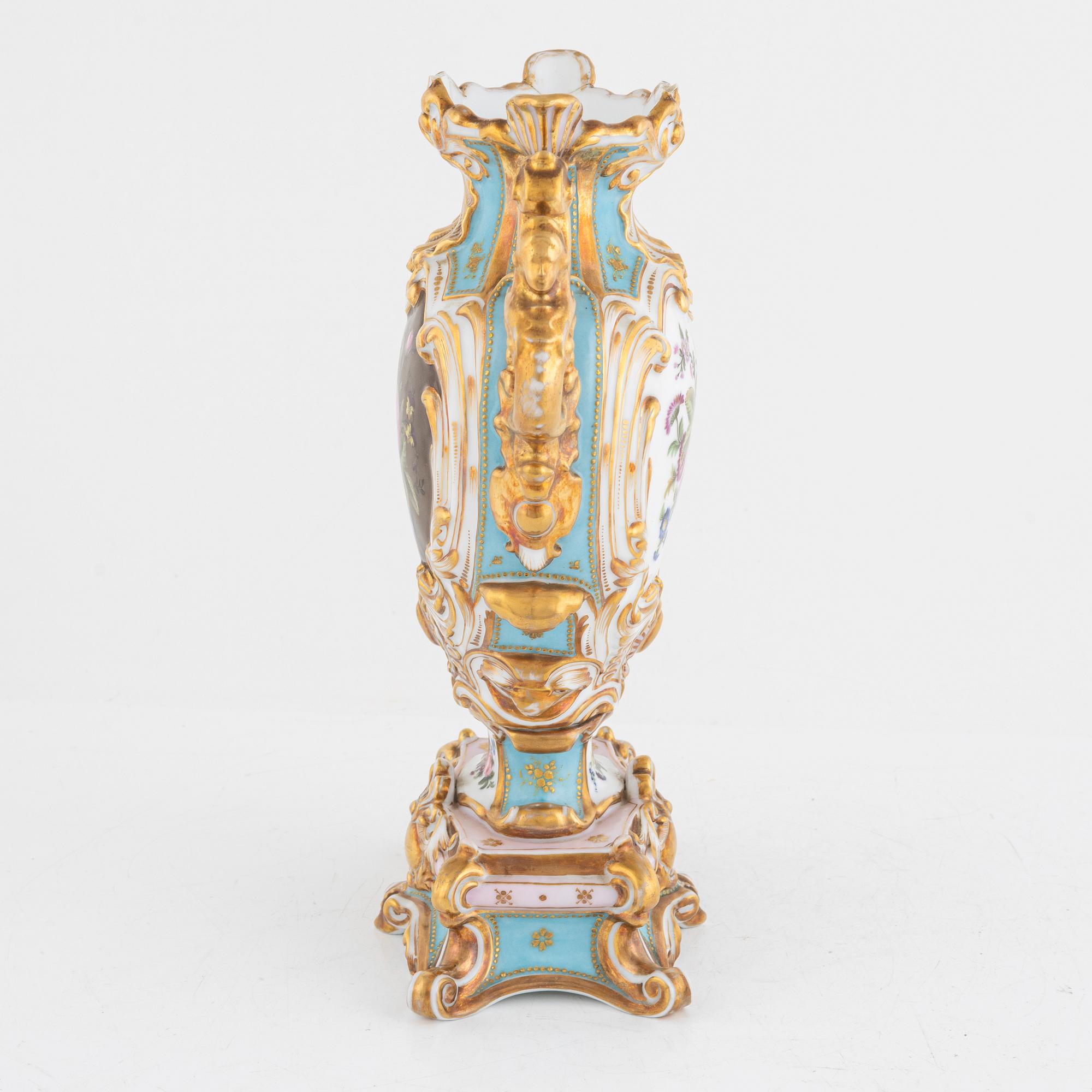 A vase, France, 19th Century.