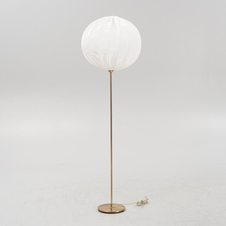 A model 'G-019' brass floor light, Bergboms.