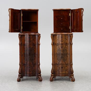 A pair of cabinets, late 19th Century.