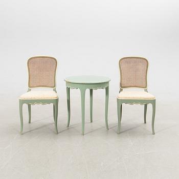 Axel Einar Hjorth, Stolar ett par samt bord "Ängby" och "Traddis" Nordiska Kompaniet (NK) 1931/32.