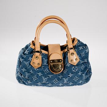 VÄSKA, "Denim Pleaty", Louis Vuitton.